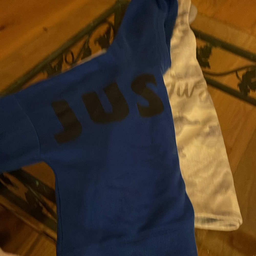 Bundle of two JUSTICE hoodies